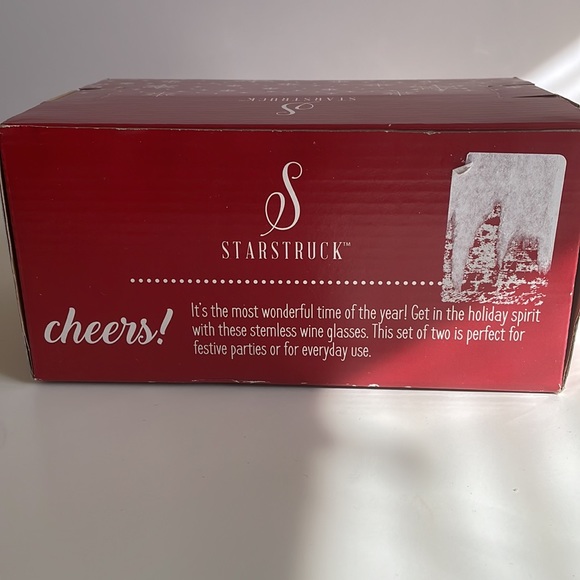 Starstruck Stemless Wine Glasses, Set of 2 - Picture 8 of 8